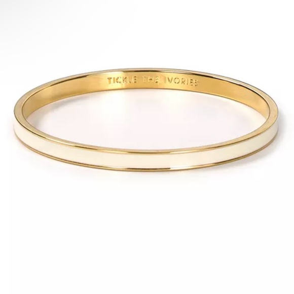 kate spade new york Tickle the Ivories Idiom Bangle Bracelet - Picture 1 of 7